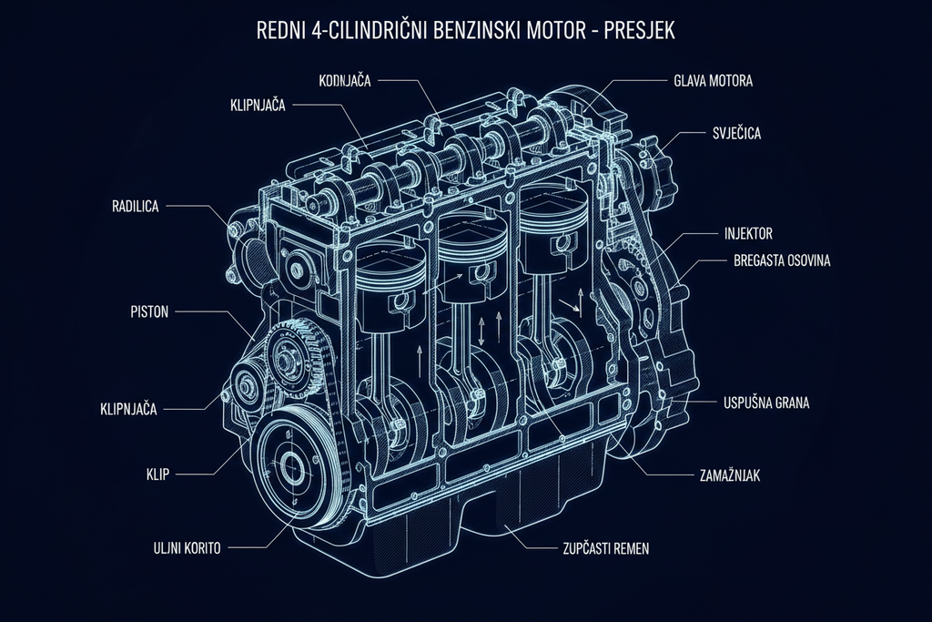 Anatomija Motora Automobila | Car Engine Anatomy – E-Book
