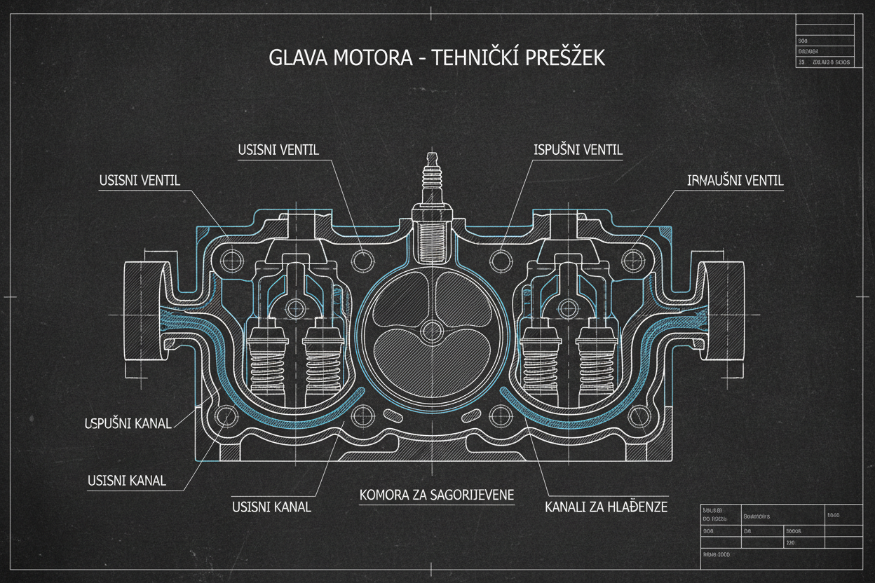 Anatomija Motora Automobila | Car Engine Anatomy – E-Book